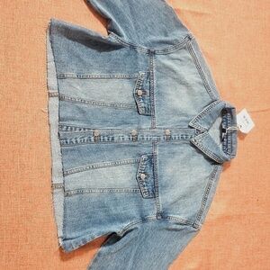 Ser.o.ya Nicki Crop Denim Jacket